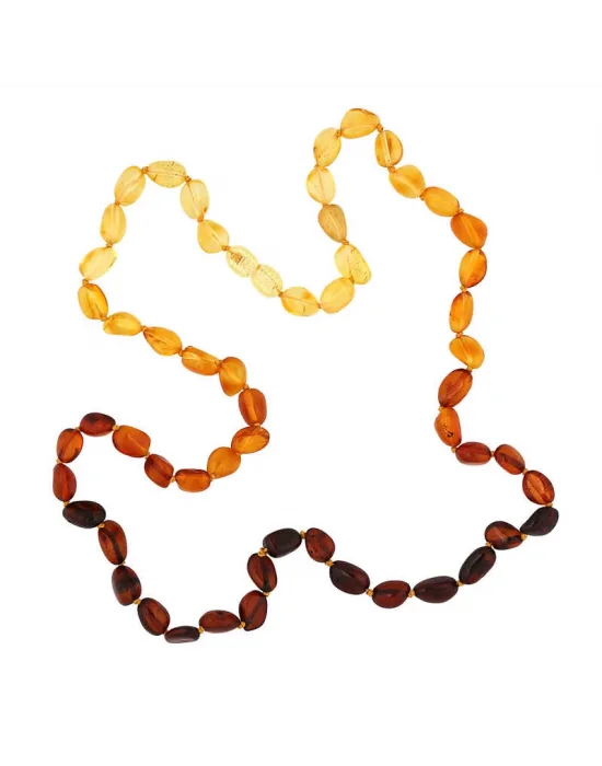 Yetişkin Damla Kehribar Kolye