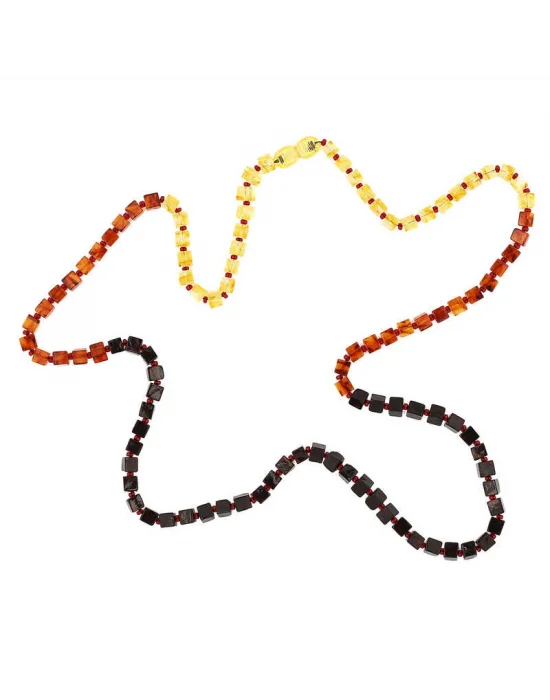 Yetişkin Damla Kehribar Kolye