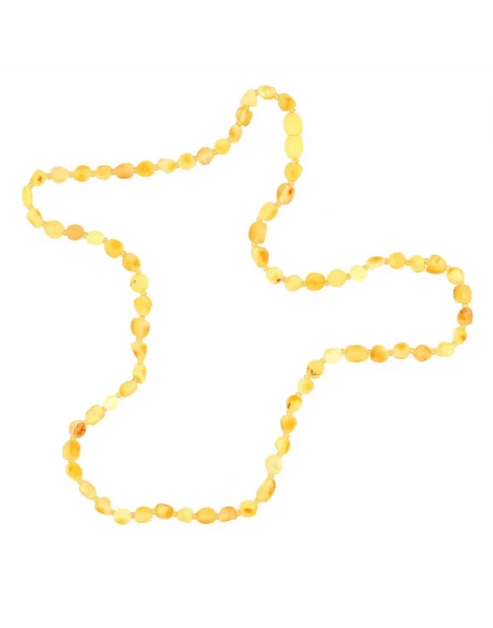 Yetişkin Damla Kehribar Kolye