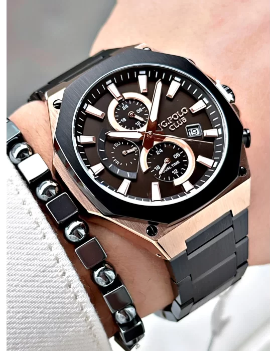 Jg. Polo Clup JPC0224 S04057.03 Çelik Kordon Erkek Kol Saati