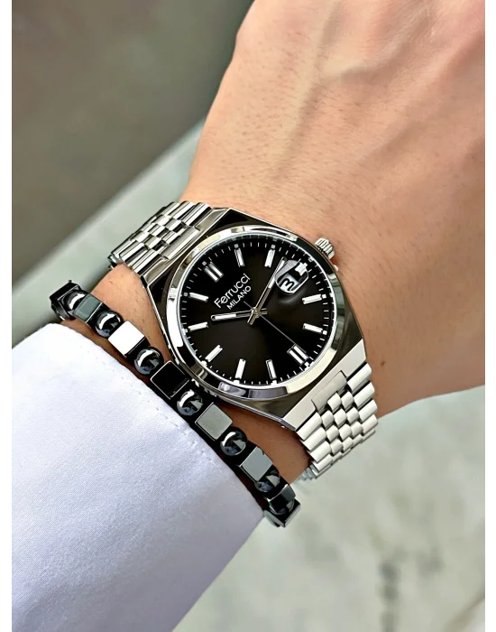 Ferrucci Function Jübile Kordon Takvimli Erkek Kol Saati