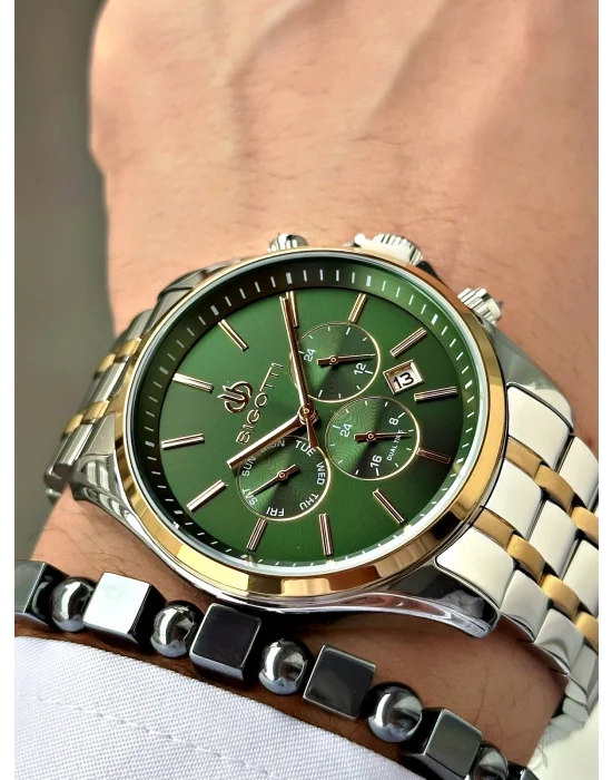 Bigotti Milano Fonksiyonlu Erkek Kol Saati