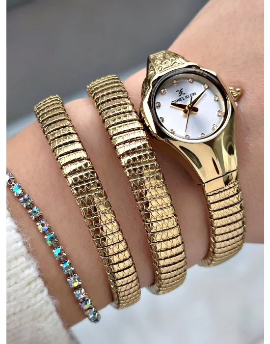Daniel Klein Premium Yılan Model Dolamalı Kadın Kol Saati 23 mm