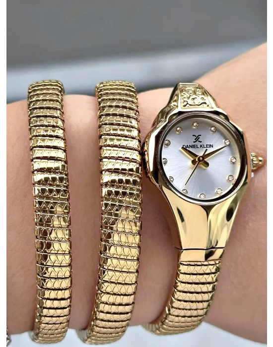 Daniel Klein Premium Yılan Model Dolamalı Kadın Kol Saati 23 mm