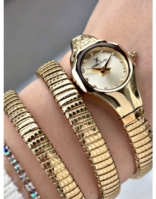 Daniel Klein Premium Yılan Model Dolamalı Kadın Kol Saati 23 mm