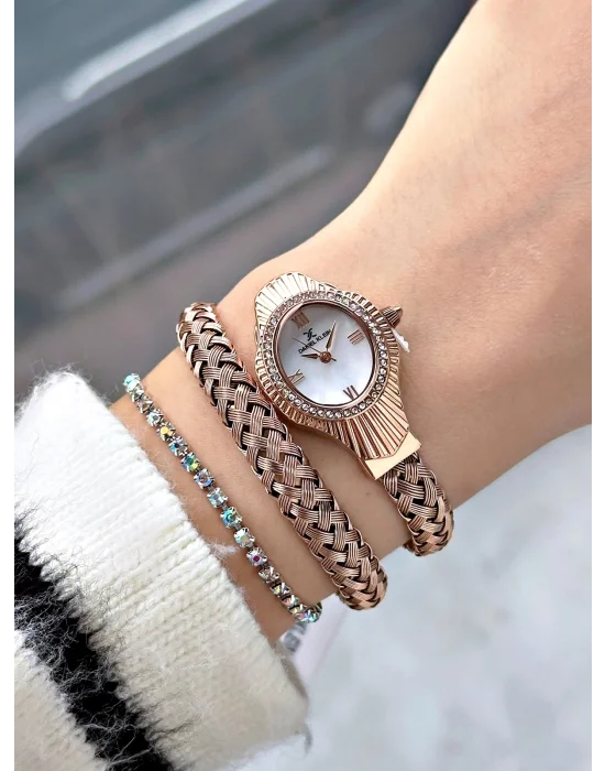Daniel Klein Premium Yılan Model Dolamalı Kadın Kol Saati 23 mm