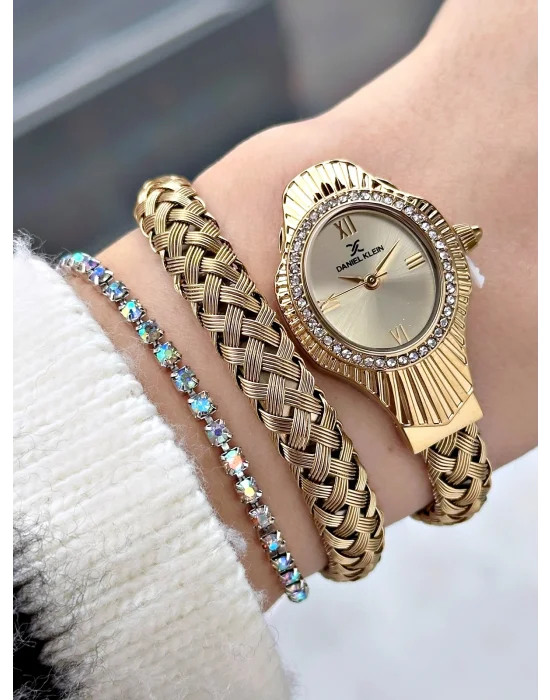 Daniel Klein Premium Yılan Model Dolamalı Kadın Kol Saati 23 mm