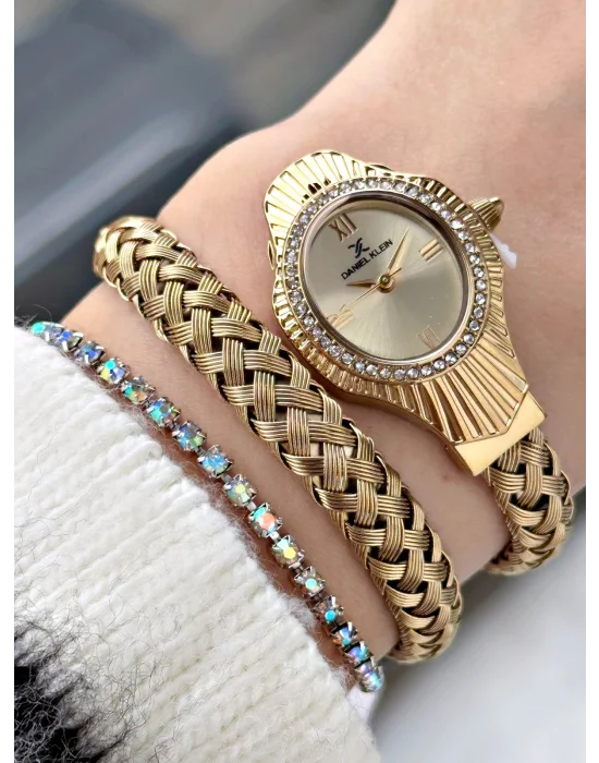 Daniel Klein Premium Yılan Model Dolamalı Kadın Kol Saati 23 mm