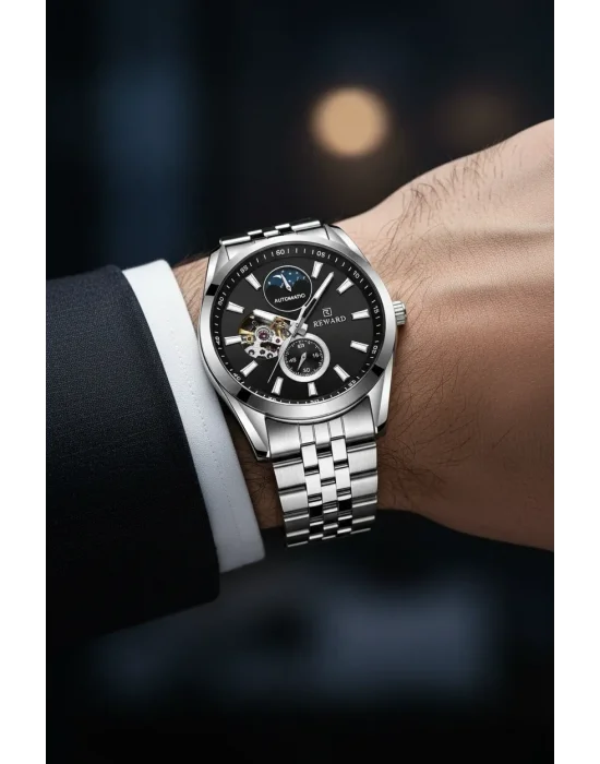 Reward Otomatik Mekanizma Mehtaplı Kadran Erkek Kol Saati