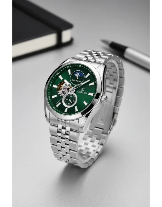 Reward Otomatik Mekanizma Mehtaplı Kadran Erkek Kol Saati