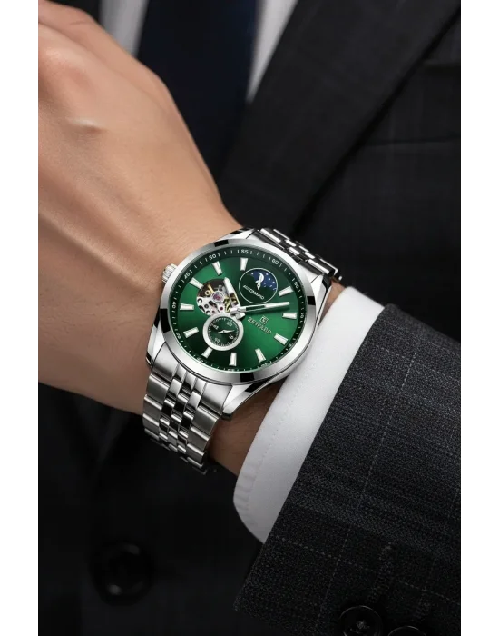 Reward Otomatik Mekanizma Mehtaplı Kadran Erkek Kol Saati