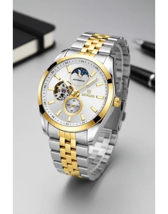 Reward Otomatik Mekanizma Mehtaplı Kadran Erkek Kol Saati