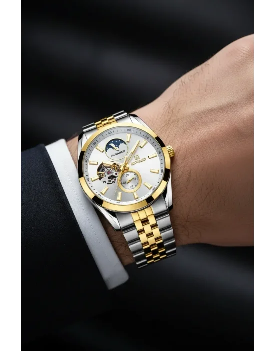 Reward Otomatik Mekanizma Mehtaplı Kadran Erkek Kol Saati