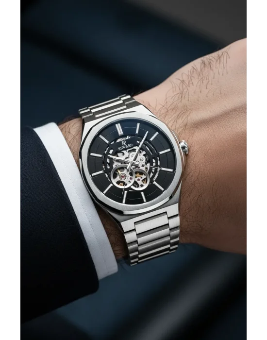 Reward Otomatik Mekanizma İskelet Kadran Erkek Kol Saati