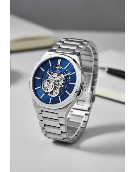 Reward Otomatik Mekanizma İskelet Kadran Erkek Kol Saati