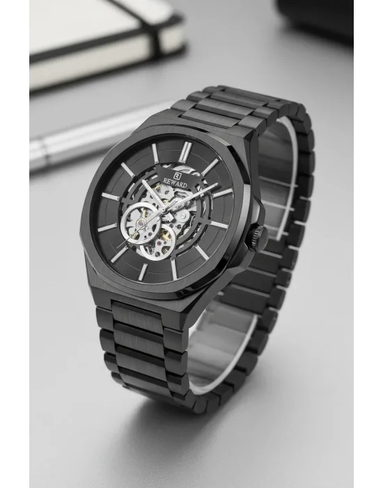 Reward Otomatik Mekanizma İskelet Kadran Erkek Kol Saati