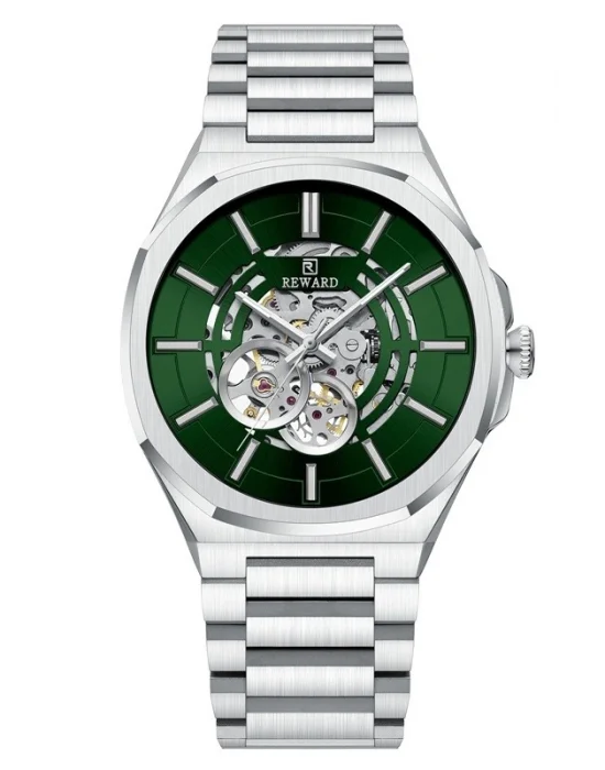 Reward Otomatik Mekanizma İskelet Kadran Erkek Kol Saati