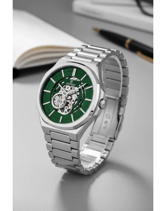 Reward Otomatik Mekanizma İskelet Kadran Erkek Kol Saati