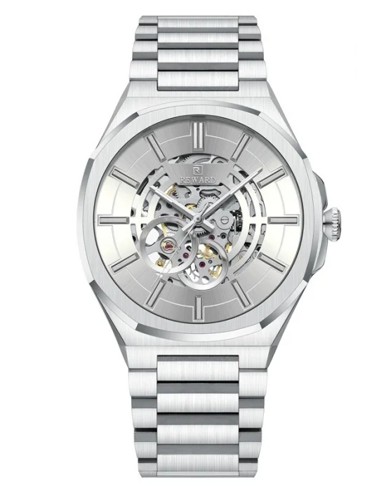 Reward Otomatik Mekanizma İskelet Kadran Erkek Kol Saati