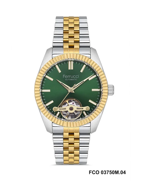 Ferrucci Otomatik Mekanizma Jübile Kordon Erkek Kol Saati