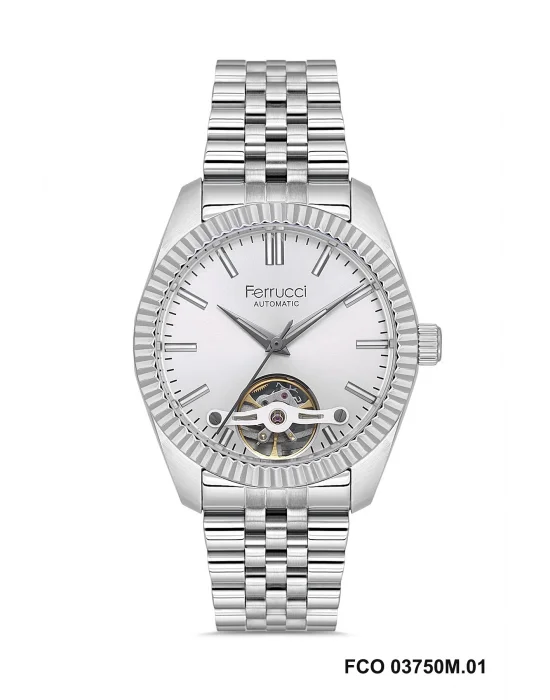Ferrucci Otomatik Mekanizma Jübile Kordon Erkek Kol Saati