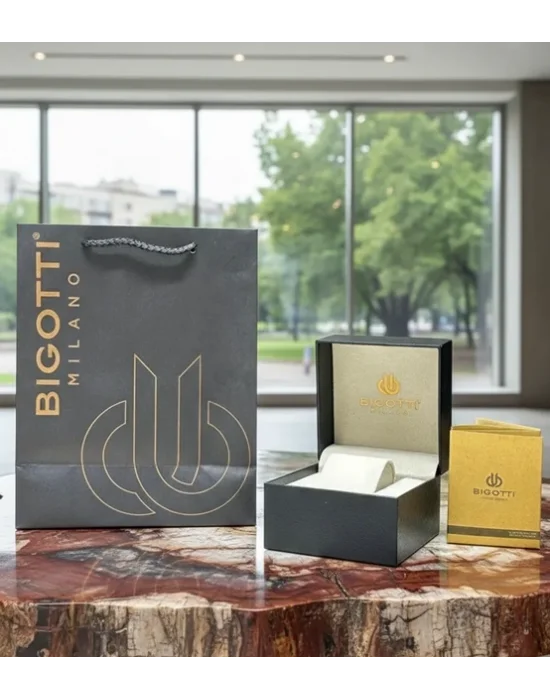 Bigotti Milano Fonksiyonlu Erkek Kol Saati