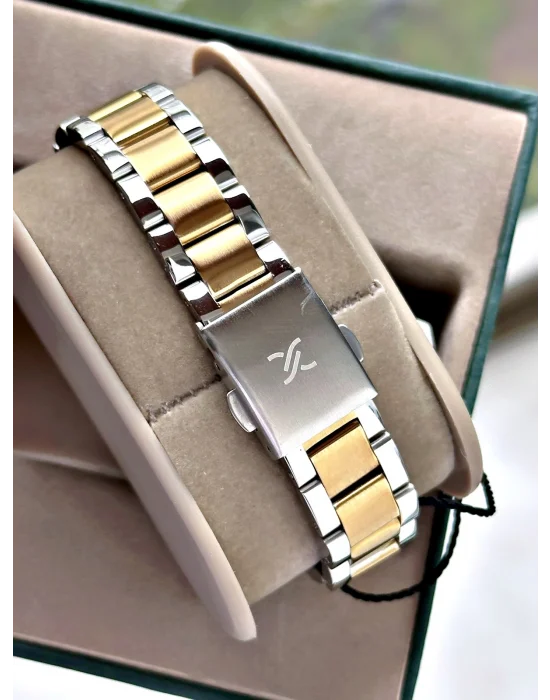 Daniel Klein Gold Gri Çelik Kordon Kadın Kol Saati 30 mm