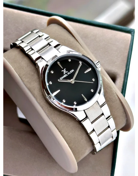 Daniel Klein Gümüş Renk Çelik Kordon Kadın Kol Saati 30 mm