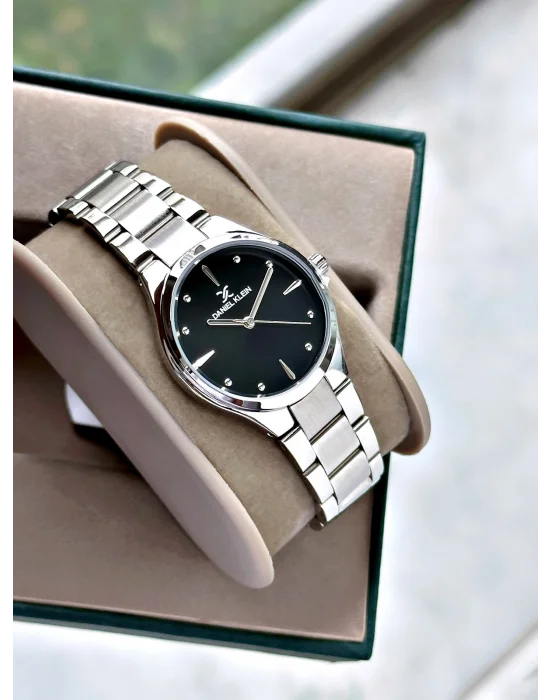 Daniel Klein Gümüş Renk Çelik Kordon Kadın Kol Saati 30 mm