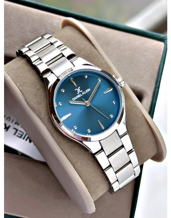 Daniel Klein Gümüş Renk Çelik Kordon Kadın Kol Saati 30 mm