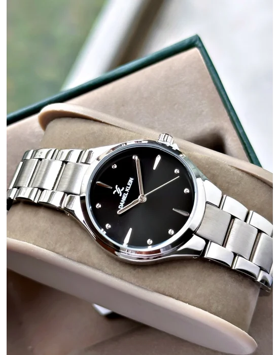 Daniel Klein Gümüş Renk Çelik Kordon Kadın Kol Saati 30 mm