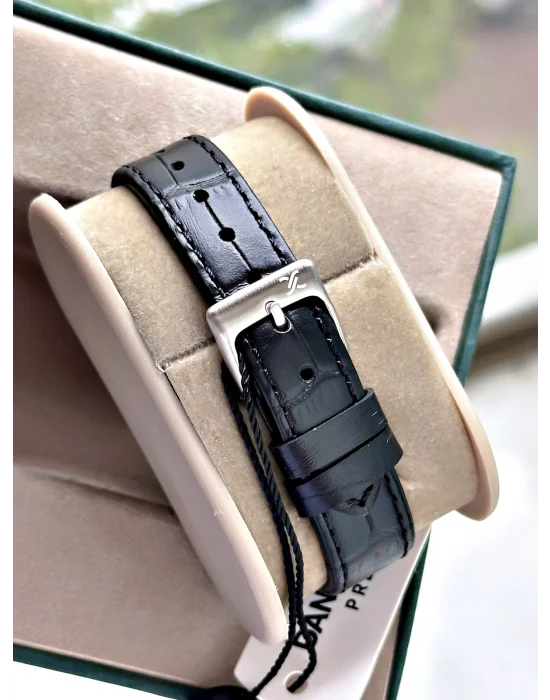 Daniel Klein Siyah Deri Kordon Kadın Kol Saati 29 mm