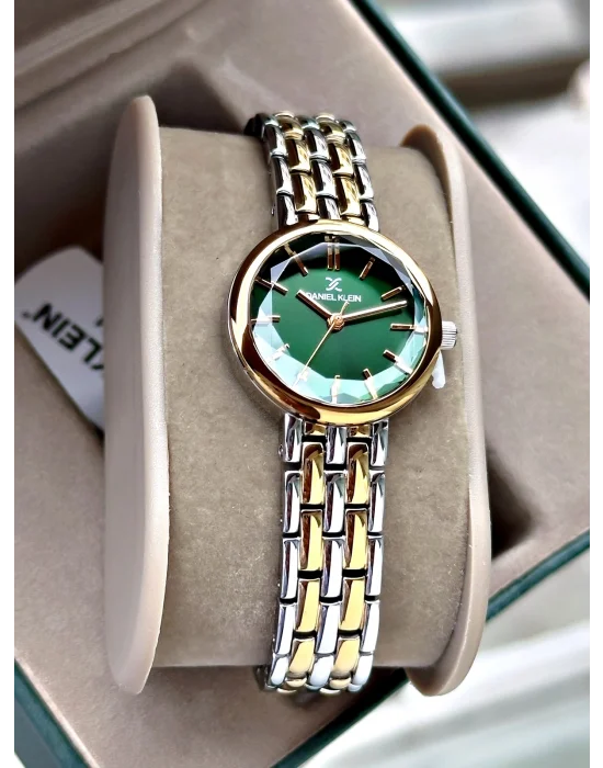 Daniel Klein Yeşil Kadran Çelik Kordon Kadın Kol Saati 25 mm