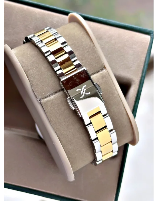 Daniel Klein Gold Gri Çelik Kordon Kadın Kol Saati 26 mm