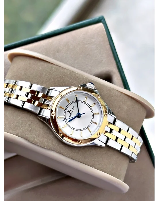 Daniel Klein Gold Gri Çelik Kordon Kadın Kol Saati 26 mm