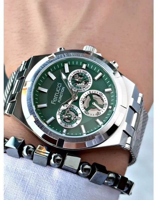 Ferrucci Function FCF.03290FH.02 Hasır Kordon Erkek Kol Saati