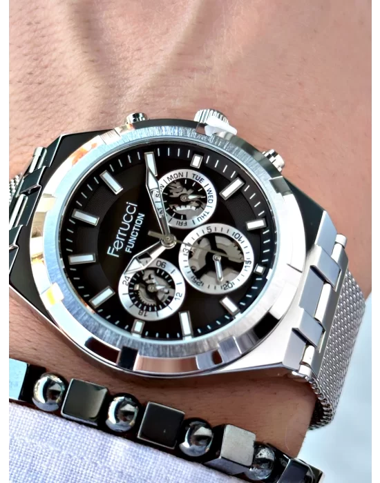 Ferrucci Function FCF.03290FH.01 Hasır Kordon Erkek Kol Saati