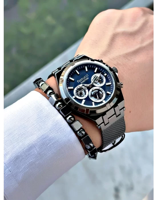 Ferrucci Function FCF.03290FH.04 Hasır Kordon Erkek Kol Saati