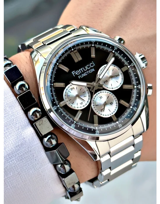Ferrucci Function FCF.03299FM.01 Hasır Kordon Erkek Kol Saati