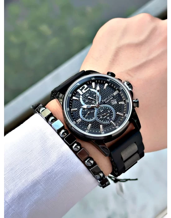 Ferrucci Function FCF.11550FS.01 Silikon Kordon Erkek Kol Saati