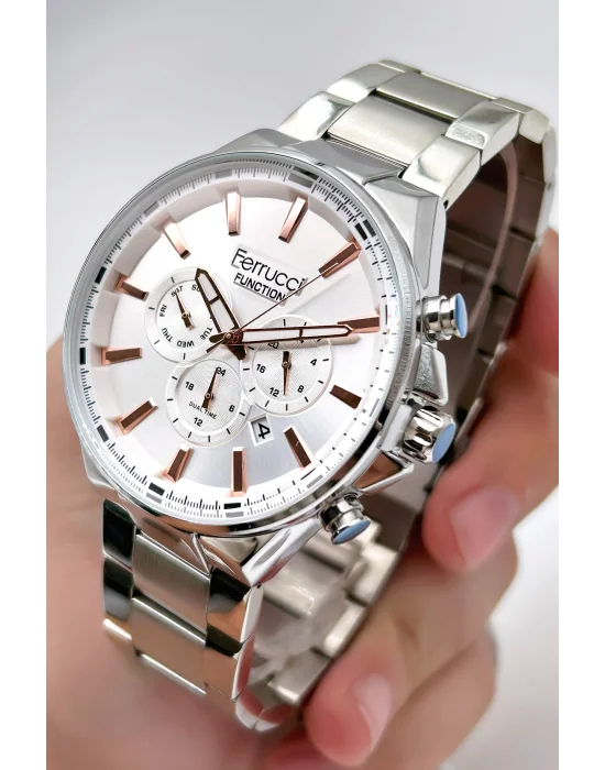 Ferrucci Function FCF.12654FM.05 Multi-Fonksiyon Erkek Kol Saati