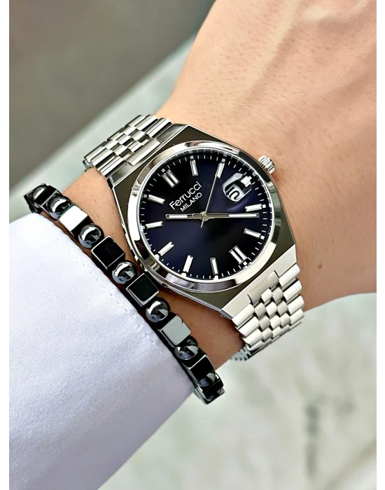 Ferrucci Function Jübile Kordon Takvimli Erkek Kol Saati