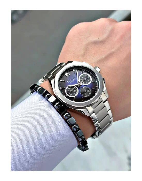 Ferrucci Function FCF 0425 03471M.03 Çelik Kordon Erkek Kol Saati