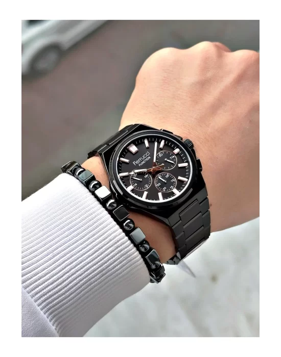 Ferrucci Function FCF 0425 03471M.02 Çelik Kordon Erkek Kol Saati