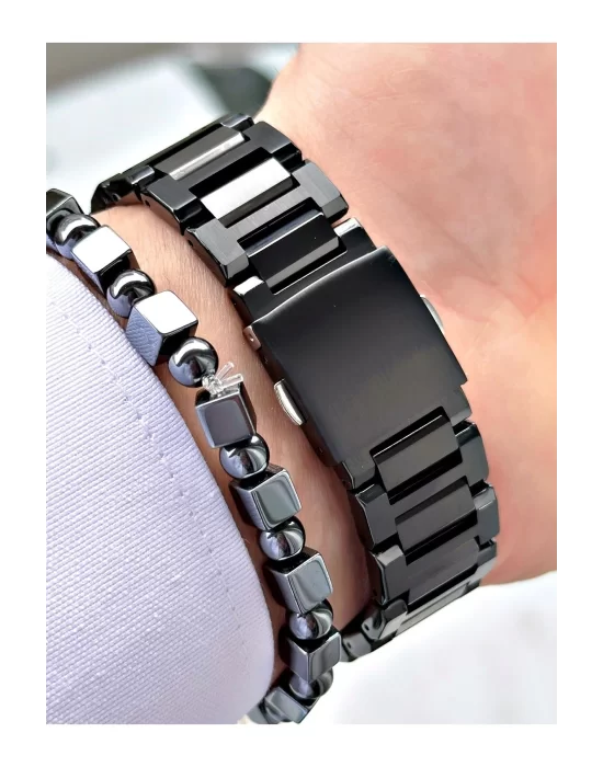 FERRUCCİ FUNCTION TAKVİMLİ SİYAH METAL ERKEK KOL SAATİ