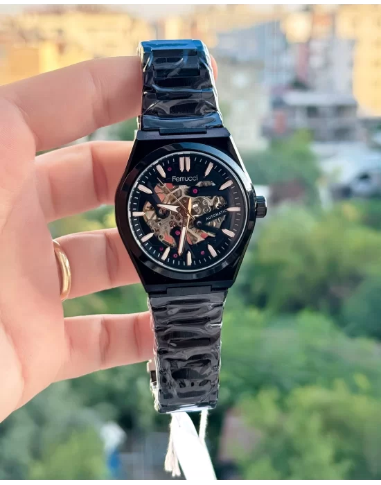 Ferrucci Otomatik Mekanizma Çelik Kordon Erkek Kol Saati