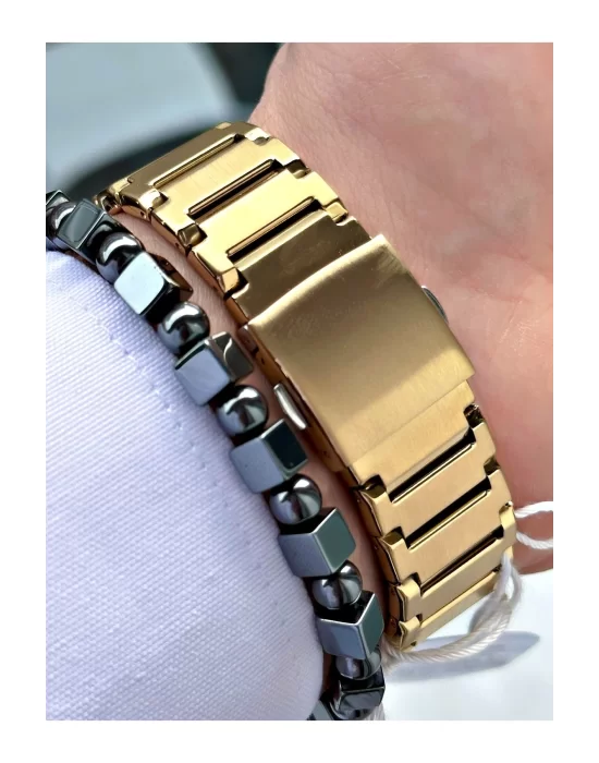 FERRUCCİ OTOMATİK YEŞİL KADRANLI GOLD METAL ERKEK KOL SAATİ
