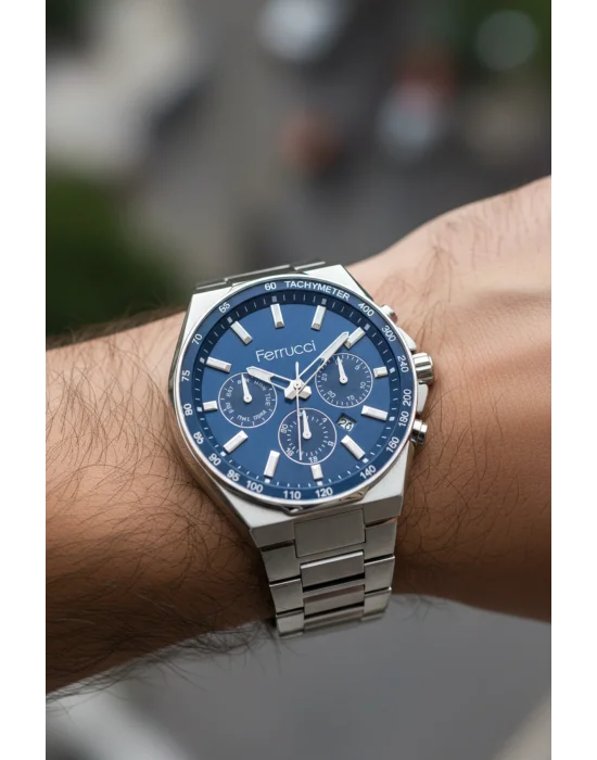 Gümüş Çelik Kordon Erkek Kol Saati FC.03635M.04