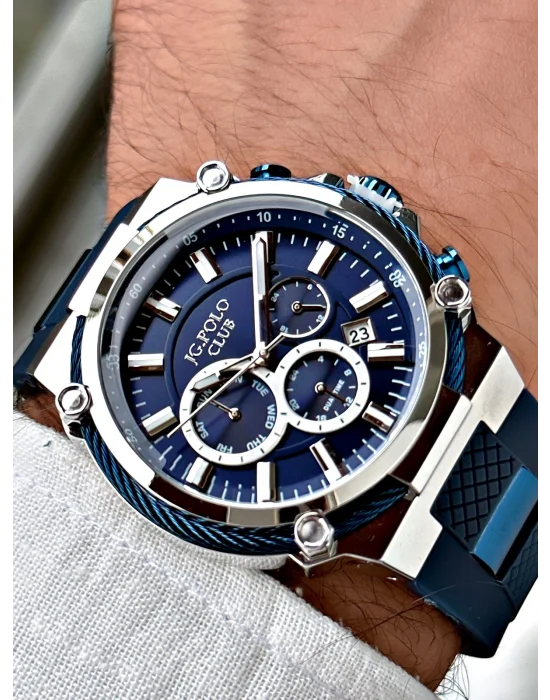 Jg. Polo Clup JPC.0723.2333.4 Silikon Kordon Erkek Kol Saati