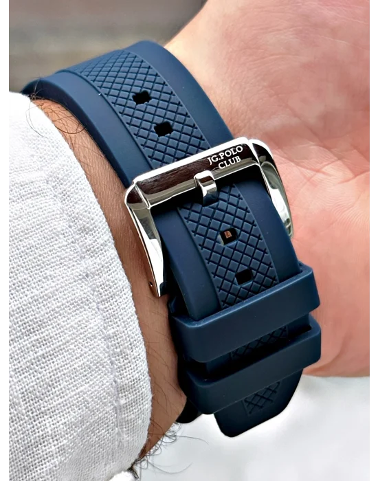 Jg. Polo Clup JPC.0723.2333.4 Silikon Kordon Erkek Kol Saati